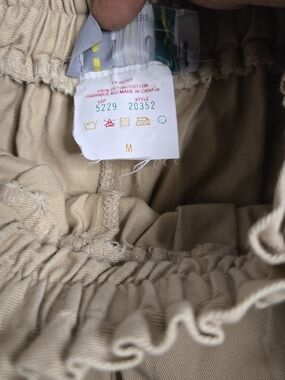 Club Monaco Khaki Elastic-Waist Cotton Trousers